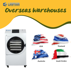 Nhà thực phẩm Trái Cây Rau đóng băng Máy sấy khô máy với dầu ít bơm lyophilizer máy của kem cà phê bột kẹo - Product Image 3