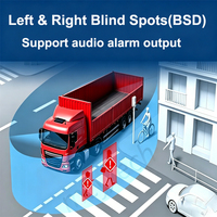 Kit de Cámara para Vehículos con IA de 6 Canales y 1080P, MDVR, ADAS, DMS, BSD, 4G, GPS, WiFi, Sistema de Rastreo para Uber, Lyft, Gestión de Flotas de Vehículos, OEM/ODM