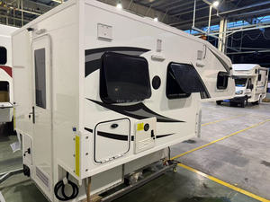 Slide-in 4x4 4 người Pick-up xe tải Cắm trại Có thể gập lại mái Trọng lượng nhẹ overland Trailer trên mái hiên lều ngoài trời cắm trại du lịch - Product Image 2