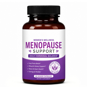 Dietary Supplement High-Protein Gluten-Free Herbal Extract Organic <b>Menopause</b> Capsules for Adult Women-60 Capsules/Bottle - Product Image 1