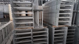 Échelle à câbles de haute qualité, chemin de câbles en acier de type échelle, OEM ODM, échelle à câbles galvanisée - Product Image 5