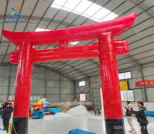 Thiết kế mới của Nhật Bản Red <span class=keywords><strong>Torii</strong></span> cổng vòm bơm hơi cho tổ chức sự kiện - Product Image 5