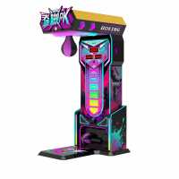 Gaming City Acier inoxydable Kick Hammer One Punch Music Arcade Boxing Machine Coin Operated Amusement Arcade Game Center
