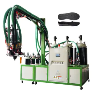 High-speed mold opening of high-quality rubber foam injection molding shoe machine pu sole making machine