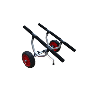 Chariot de plage <span class=keywords><strong>gonflable</strong></span> Viking Air pour kayak avec roues à ballons - Product Image 6