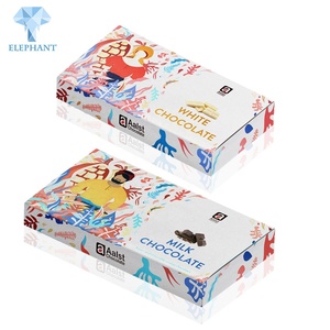 Emballages personnalisés en papier cadeau blanc de qualité alimentaire recyclable pour barres chocolatées - Product Image 5