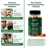 Bioby OEM Marque Privée Gommes Multivitaminées Quotidiennes - Vitamines A C D E B6 B12 Biotine Soutien Immunitaire 60 unités