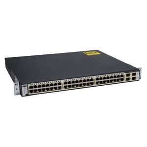 Commutateurs de réseau WS-C3750G-48TS-S utilisés d'origine 3750G 48x10/100/1000M + 4 ports SFP - Product Image 1