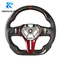 Volant chauffant en fibre de carbone LED OEM pour Infiniti Q50 Q60 Q70 FX35 M35 Nissan 370Z 2016 2017 2018 2019 2010 2021