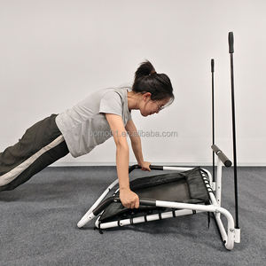 Zoshine 24 Inch Mini Fitness Trampoline Opvouwbaar Staal Ultra-Stil Indoor Thuis Sport Trainingsapparaat 4-in-1 Fitness Fusion - Product Image 2