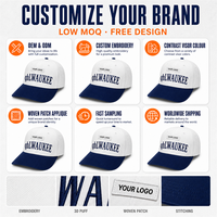 Casquette de baseball bicolore pour hommes et femmes, idéale pour les sports de plein air, la course à pied, le golf, les événements d'équipe et de club, avec logo brodé personnalisé, vente en gros