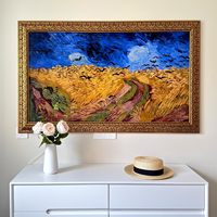 Cadre TV en noyer doré antique Compatible UNIQUEMENT avec Samsung the Frame TV et Pro Antique Gilded Walnut