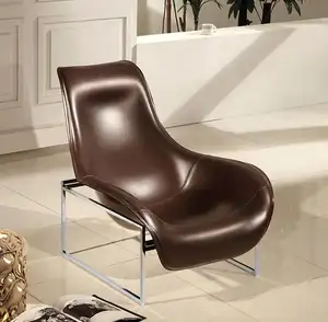 AJJ JD180Light luxo moderno villa alta qualidade mobiliário personalizado tecido cadeira do livro da sala sofá cadeira