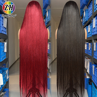 Pelucas de Cabello Humano 100% Liso de 40 Pulgadas al por Mayor de India, Peluca de Cabello Humano con Frente de Encaje de 40 Pulgadas, Peluca de Cabello Humano con Frente de Encaje Completo de 40 Pulgadas