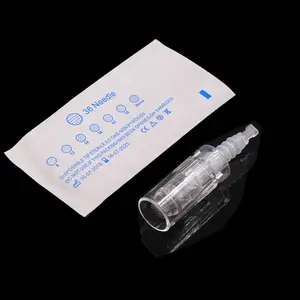 sterilized microneedling pen 9/12/36/nano pin needle cartirgdes for electric auto microneedle derma pen tip