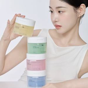 Tampons de coton hydratants et éclaircissants pour le visage, pré-maquillage, anti-acné, en pot, de Corée, avec gel tonifiant Biod - Product Image 1