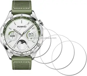 2.5Dป้องกันหน้าจอสําหรับHuawei Watch GT4 41 มม./46 มม.กระจกนิรภัยสําหรับHuawei Watch GT 4 Anti-Scratchแก้วฟิล์ม