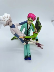La vie désastreuse de <span class=keywords><strong>Saiki</strong></span> K - Poupée en coton <span class=keywords><strong>Saiki</strong></span> <span class=keywords><strong>Kusuo</strong></span> Cosplay Hunter Killua Zoldyck Anime, Poupées abstraites torsadables, Cadeaux - Product Image 5