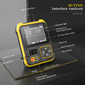 <span class=keywords><strong>Osciloscopio</strong></span> Digital Portátil 2 en 1 con Ancho de Banda de 200 kHz para Identificar y Medir Varias Transistores Automáticamente - Product Image 3