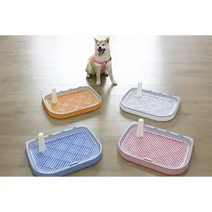 Pet dog puppy toilet pet pee training portable easy cleaning small dog cat puppy toilet wholesale custom