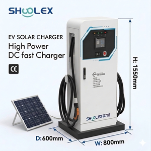 SHUOLEX Nouvelle borne <span class=keywords><strong>de</strong></span> recharge solaire pour véhicules électriques 60 kW, station <span class=keywords><strong>de</strong></span> charge intégrée, borne <span class=keywords><strong>de</strong></span> recharge CC intelligente haute puissance, stockage <span class=keywords><strong>de</strong></span> batterie, conception modulaire - Product Image 1