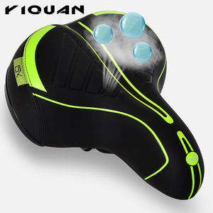 Sillín de bicicleta de PU <span class=keywords><strong>para</strong></span> hombre, profesional, resistente al agua, de alta calidad, cómodo - Product Image 4