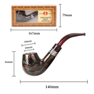 Nueva Pipa de Resina para Fumar con Filtro, Pipas de Fumar Reutilizables de Alta Calidad, Accesorios para Fumar Hierbas, Venta al por Mayor - Product Image 2