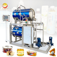 ORME Glazen Pot Sterilisatiemachine Pouch Retortlijn 150L 200L Stoom Autoclaaf Machine voor Voedsel