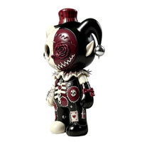 Figurine de collection OEM personnalisée de poupée clown gothique en ABS, boîte mystère avec emballage personnalisé, service de personnalisation direct usine en Chine