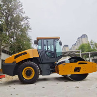 Compacteur routier 6T 8T 10T 12T pour la construction routière, rouleau vibratoire monocylindre XS123 12T