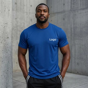 Camiseta Deportiva Unisex Personalizada de Alta Calidad, Antiencogimiento, de Secado Rápido, Elástica, Transpirable, Ligera, de Malla Absorbente - Product Image 1