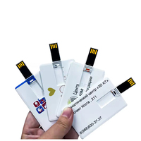Kartu Flashdisk Memori USB Pormo, Cetak Warna 4 Gb 16GB 32GB 64GB 128GB Memoria Bisnis Kartu USB 128MB 256MB 512MB
