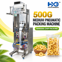 Machine d'emballage pneumatique automatique durable de 500 g de taille moyenne avec certification CE pour la production de volume moyen d'épices et d'assaisonnements