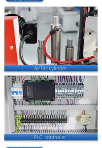 PLC servo tự động Phía sau dây chuyền đóng gói mềm gói carton erector đóng gói Sealer Robot xếp chồng máy cho lon trường hợp giấy kim loại - Product Image 5