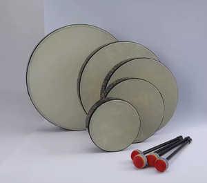 Tamburo a mano Orff per bambini YONGXIN, in legno e metallo, strumento musicale ritmico per casa e scuola, all'ingrosso - Product Image 6