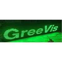 Modules LED verts monocouleur haute luminosité P10mm 320x160mm pour panneau de signalisation LED, écran à texte/message défilant