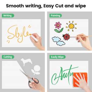 4 "x 36" खोखली शीट, वाटरप्रूफ कॉर्पोकल शीट, लॉन के लिए 4 मिमी मोटी खाली बोर्ड यार्ड के संकेत, खुले घर, जन्मदिन, शिल्प - Product Image 4