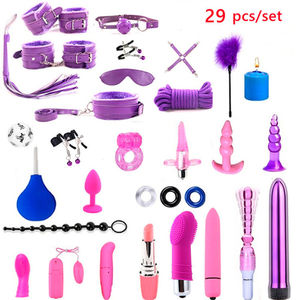 Ensemble Amusant de Combinaison SM Express <span class=keywords><strong>Amazon</strong></span>, 34 Pièces, Formation et Utilisation, Jouets Sexuels Alternatifs, SM Bondage pour Couples - Product Image 3