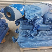 Membrane d'étanchéité autocollante haute résistance pour réparation de gouttières et de tôles ondulées, résistante à la pluie