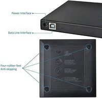 Lecteur optique USB 2.0, lecteur de CD-RW, lecteur de DVD externe portable, enregistreur pour ordinateur portable, PC 7/8