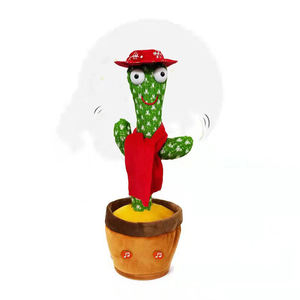 Mainan Kaktus Menari Promosi Harga Pabrik, Boneka Kaktus Bernyanyi, Berbicara, Lucu, dan Menggoyangkan Badan, Mainan Musik - Product Image 3