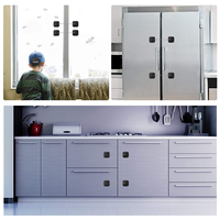 Serrures à mot de passe de sécurité pour bébé Serrure à combinaison de protection pour porte fenêtre enfants pour armoire à tiroirs réfrigérateur congélateur