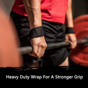 重量挙げリストストラップ筋力トレーニング調整可能な滑り止めジムフィットネスリフティングストラップリストサポートスポーツグリップバンド - Product Image 4