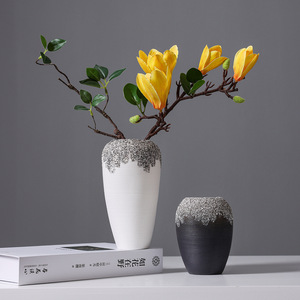 Nordic Style Niche Design Light Luxury Premium Ceramic Vase for Living Room Dried Fresh Flower Display Decoration - Product Image 2