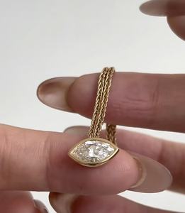 เครื่องประดับสั่งทำพิเศษ แหวนทองแท้ 9k 10k 14k 18k ทองคำขาว ทองคำชมพู ทองคำเหลือง ประดับเพชร/พลอยจากแล็บ ผลิตจากโรงงาน - Product Image 1