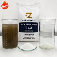 Sulfato de Polialuminio PAS, Código HS 28332200, Floculante para Tratamiento de Agua