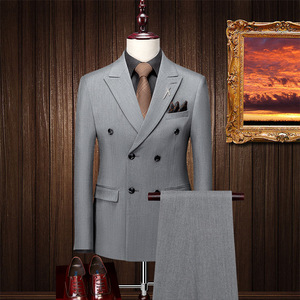 <span class=keywords><strong>Costume</strong></span> Haut de Gamme pour Hommes en Gros, Coupe Ajustée d'Affaires, pour <span class=keywords><strong>Mariage</strong></span>, Personnalisation, <span class=keywords><strong>Costume</strong></span> Trois Pièces - Product Image 6