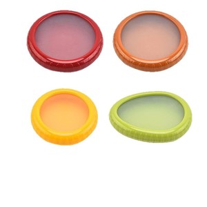Venta al por mayor: Cubiertas de silicona reutilizables de 4 piezas para conservar alimentos, ideales para aguacate, tomate, cebolla, limón, frutas y verduras cortadas por la mitad. - Product Image 5