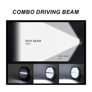 12/24V phare LED 9 pouces 170W Combo faisceau LED feux de conduite blanc ambre DRL autres accessoires de voiture pour camion Atv Focos Led <span class=keywords><strong>Auto</strong></span> - Product Image 6