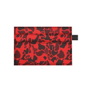 Nuovo Portacarte Sottile Personalizzato da Donna in Pelle PU <span class=keywords><strong>Rosa</strong></span> Camo con Linguetta Estraibile, Portafoglio Minimalista Anti-Blocking con Tasca Frontale Cloud Camo - Product Image 2